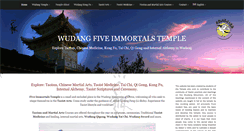 Desktop Screenshot of fiveimmortals.com
